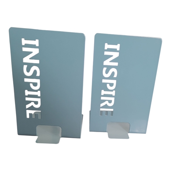 Set Of 2 INSPIRE Book Ends - Picture 1 of 2